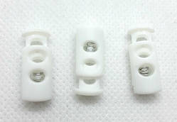 Фіксатор 3351 білий пластик (50 штук)