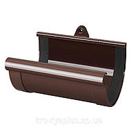 Муфта ринви RainWay 130 мм коричневий