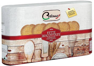 Хлібці — сухарики круглі для сніданку Fette Biscottate Certossa Італія, 600 г.