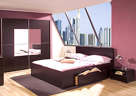 Комплект в спальню з ДСП Алабама ВМВ Холдінг 2