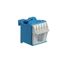 Блок нульових 6 клем, 1x16 мм2 + 5x4 мм2 Hager QiuckConnect KN06N