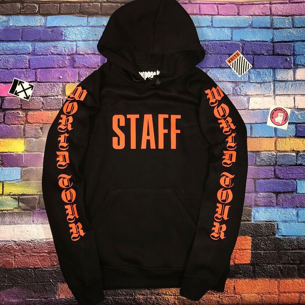 Худі Purpose The World Tour STAFF • Чорна толстовка • Всі розміри XS