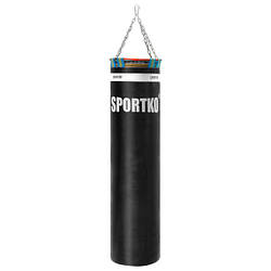Боксерський мішок  Sportko Еліт з  ланцюгами  арт. МП00  ( вага 50 кг. розмір 140х35 см.)