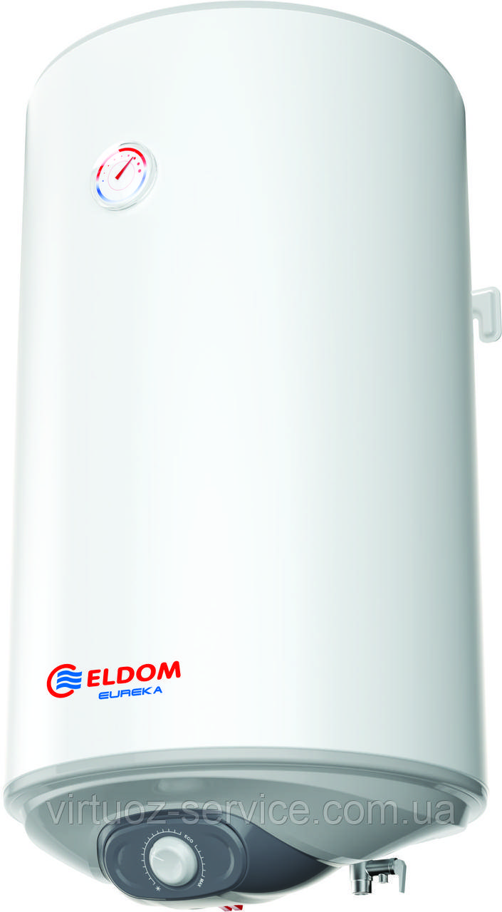 Бойлер електричний Eldom Eureka 80 2x1.0 kW (WV08046D) (об'єм 80 л)