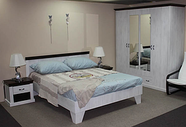 Комплект в спальню з ЛДСП Лаведа ВМВ Холдінг 2