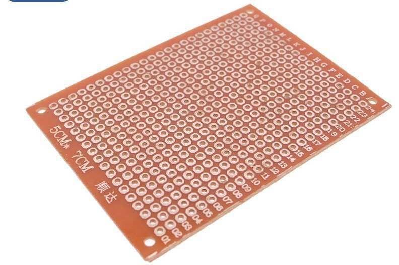 Монтажна макетна плата PCB 5 см х 7 см