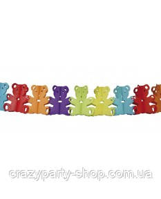 Гірлянда паперова Ведмежата, фото 1