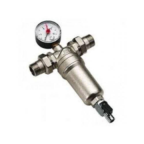 Купить Фильтр самоочищающийся прозрачный с американкой 3/4 з манометром ...