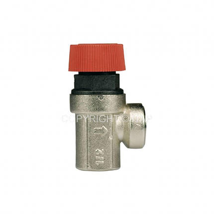 Мембранный предохранительный клапан ВВ 1/2"х1/2" 4 bar, фото 2