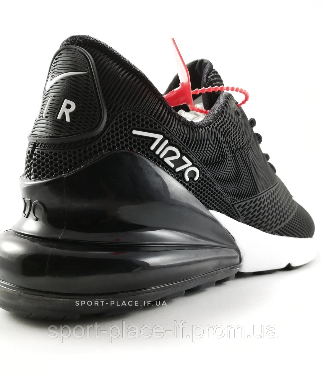 Мужские кроссовки Nike Air Max 270 black & white - фото 3 - id-p840665334