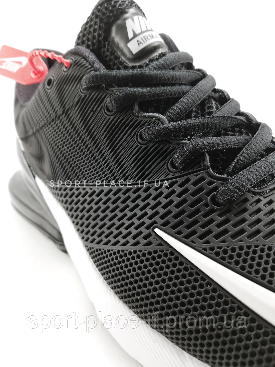 Мужские кроссовки Nike Air Max 270 black & white - фото 4 - id-p840665334