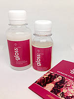 Набір Fox Gloss фокс глос кератин100мл і очищаючий шампунь 50мл Gloss