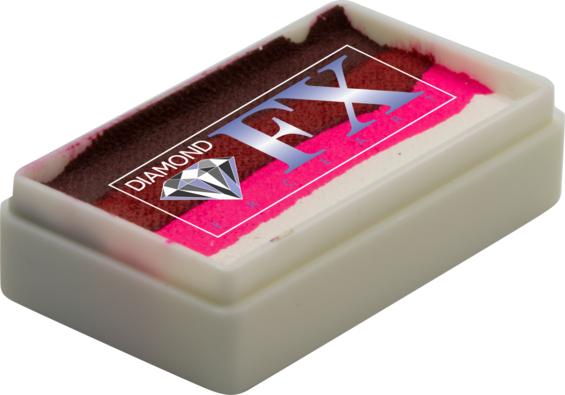 Аквагрим Diamond FX спліт кейк 28 g Диявольська Троянда, фото 2