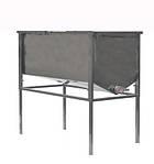 Стіл для роздруковування стіл — 1,5 метр, товщина 0,5 мм із глибоким кошиком, фото 2