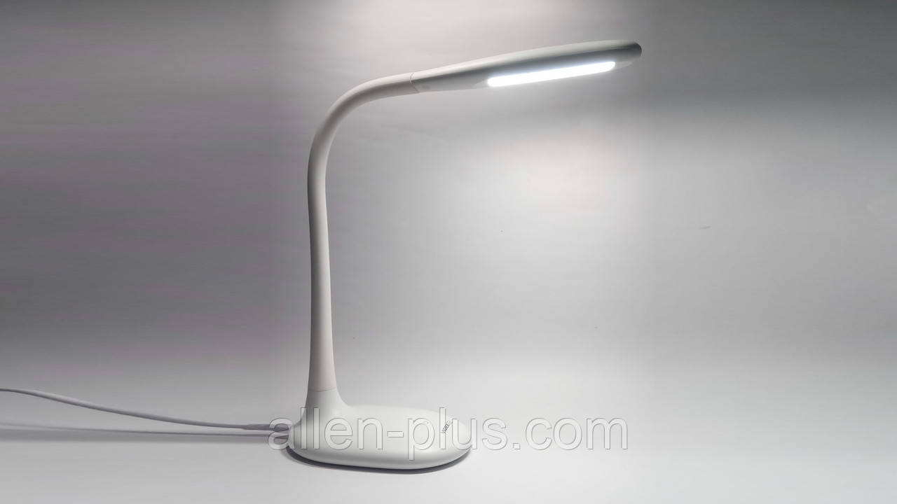 LED лампа настільна VIDEX VL-TF03W 8W 3000-5500K 220V (9 режимів)