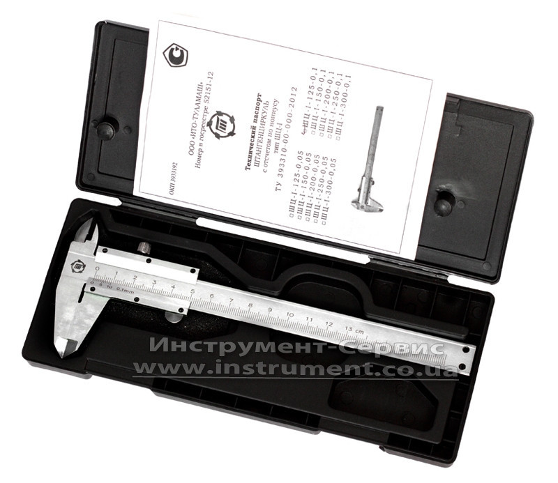 Штангенциркуль ШЦ-I-125 0,1 ТМ*, фото 1