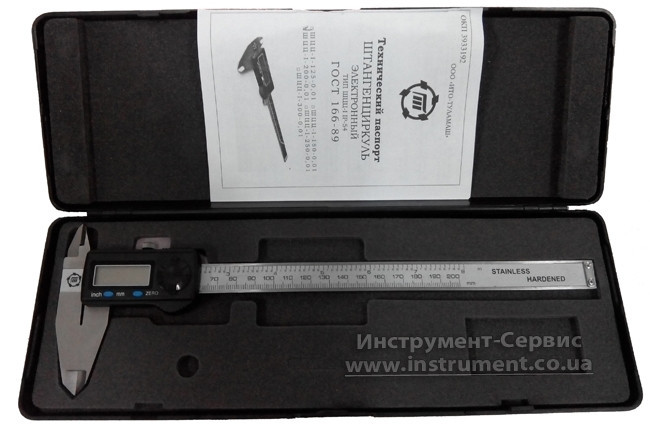 Штангенциркуль електронний ШЦЦ-I-150 - 0,01 IP-54 ТМ*, фото 1