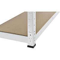 Стелаж Складком 180х90х40 5 полиць МДФ SK-1 поличний оцинкований в офіс склад для зберігання товару, фото 6