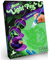 Набор для творчества Danko Toys рисование светом NEON LIGHT PEN