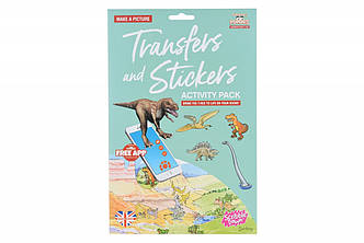 Набор переводных наклеек Scribble Down с онлайн приложением Динозавры SD/22