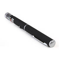 Лазерна указка 2 в 1 зелений промінь 10mw + насадка