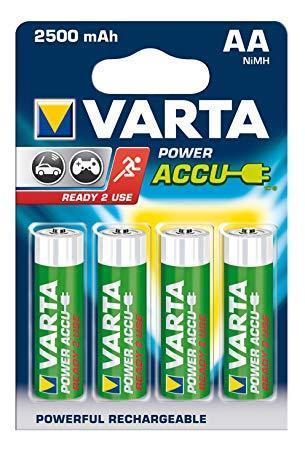 4шт акумулятор R06 Varta AA 2500 Ready 2 Use