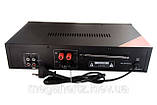 Підсилювач UKC KA-123 2*150 max + караоке, фото 5