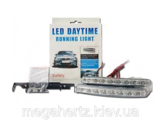 Дневные ходовые огни DRL 8 LED ДХО DR-2 030 Акция! - фото 3 - id-p32125681