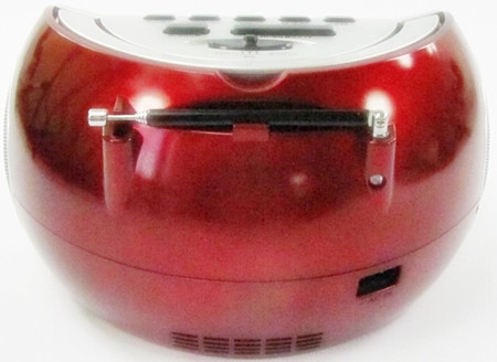 Бумбокс колонка караоке часы MP3 Golon RX 656Q Red - фото 6 - id-p44912662
