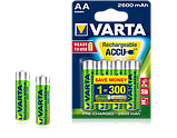 4 штати акумуляторів VARTA 2600mAh AA готові до використання ACCU., фото 2