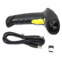 Бездротовий сканер штрих-кодів штрих-кодів + USB.