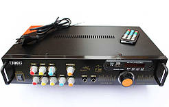 Підсилювач UKC AK-102F 2*150 max + караоке New