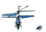 Радіокерований гелікоптер з гіроскопом Blue моделі 33008., фото 4
