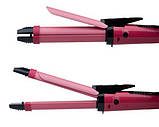 Локониця-щипці для волосся 2 в 1 Domotec 4982, фото 3
