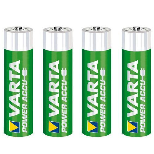 4 акумулятори в чохлі Varta AA 2300 Ready 2 Use