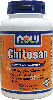 Хитозан Now Foods Chitosan 500 mg with Chromium 120 Caps