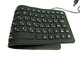 USB клавіатура силіконова комп’ ютерна KEYBOARD X3, фото 5