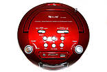 Бумбокс колонка годинник MP3 Golon RX 669Q Red, фото 6