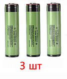 3шт Аккумулятор 18650 Liion 4.2v NCR18650B 3400mah, фото 3