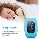 Дитячі розумні годинник Smart Watch GPS трекер Q50/G36 Light Blue, фото 8