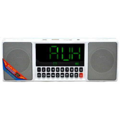 Портативна колонка MP3 годинник WS-15 bluetooth White