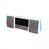 Портативна колонка MP3 годинник WS-15 bluetooth White, фото 3