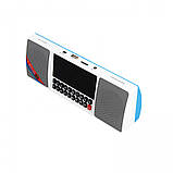 Портативна колонка MP3 годинник WS-15 bluetooth White, фото 4