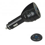 Вольтометр автомобіль 2 USB VST 708V Blue, фото 4