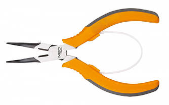 Плоскогубцы NEO удлиненные изогнутые прецизионные, 140 мм