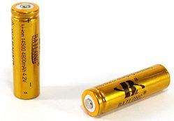 2шт Аккумулятор Li-Ion Bailong 18650 8800 mAh 4.2V Gold - фото 1 - id-p593711233