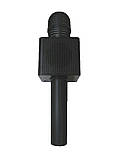 Бездротовий мікрофон караоке bluetooth Q7-3 Karaoke Black, фото 3