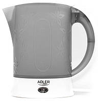 Электрочайник чайник с чашками и ложечками набор в дорогу Adler AD 1268