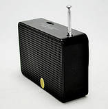 Портативна колонка MP3 годинник WS-1513 Black, фото 6