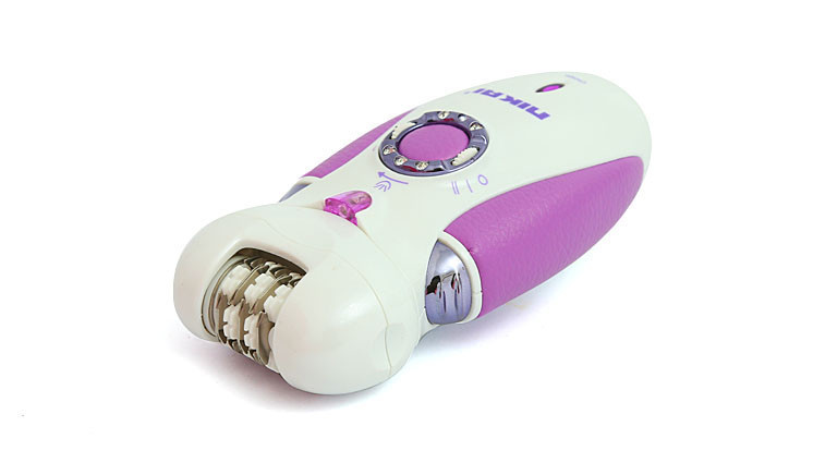 Епілятор 3 в 1 Nikai 7698 з бритвовкою насадкою Violet.